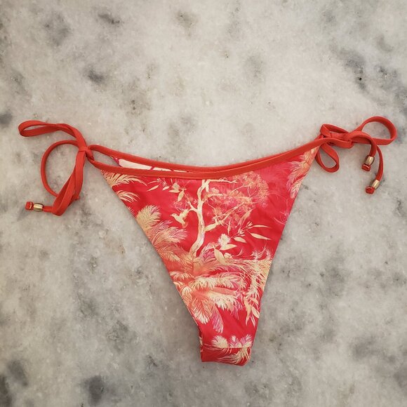 New Seafolly Marbella Print Triangle Bikini Bottom - Picture 2 of 5